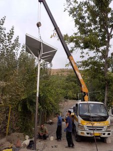 پروژه انرژی خورشیدی شهر سامان هوره
